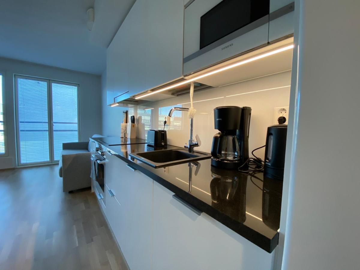 Ferienwohnung Toimiva Uusi Yksioe Keskustassa Turku Exterior foto