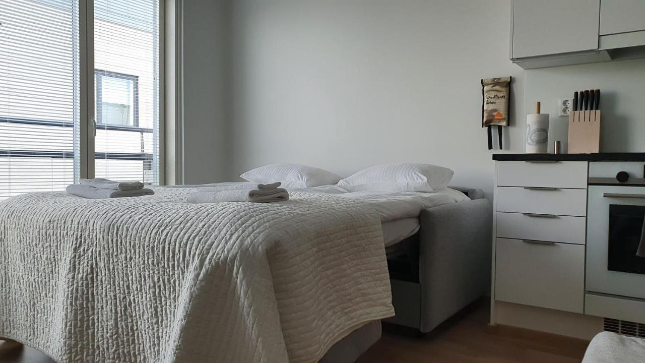 Ferienwohnung Toimiva Uusi Yksioe Keskustassa Turku Exterior foto