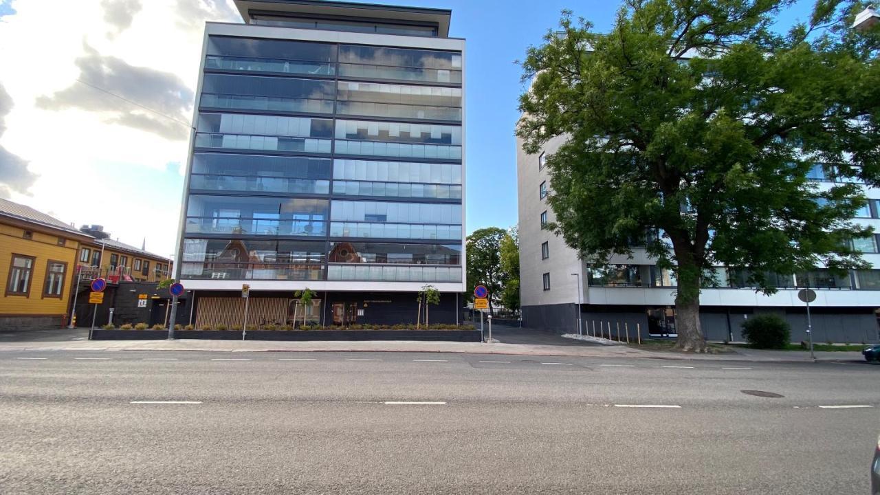 Ferienwohnung Toimiva Uusi Yksioe Keskustassa Turku Exterior foto
